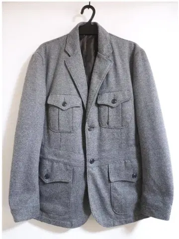 아비렉스 AVIREX 울 헤링본 자켓 XL