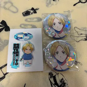 사카모토 데이즈 오로라 아크릴 스탠드 비비드 컬러 캔뱃지 신