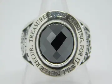 새상품 미사용 18호 닥터 몬로 칼리지 반지 대 블랙