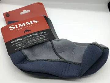 SIMMS Neoprene Wading Socks M Charcoal