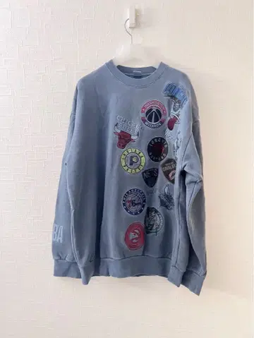 TOKYO 23 NBA 올 팀 패치 피그먼트 맨투맨