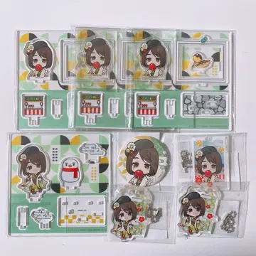 주술회전 이에이리 쇼코 마루쿠지 아크릴 스탠드 아크릴 키링 캔뱃지