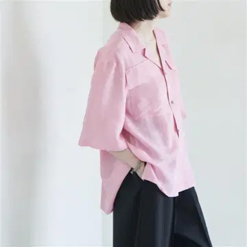 near nippon. 큐프라 자카드 오버 사이즈 셔츠