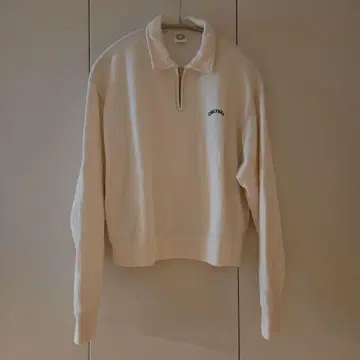 ORCIVAL 코튼 쭈리 하프 지퍼 트레이닝복