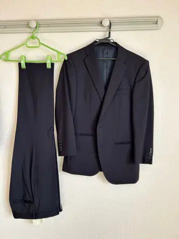 남성용 수트 네이비