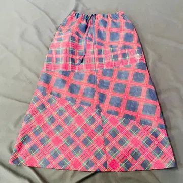 [ nop de nod ] 상쾌한! 체크 무늬 릴랙스 스커트 [ F272