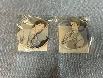 얀다루 새는 날지 않는다 콜라보 카페 Day/Night 아크릴 키링