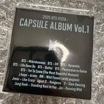 2025 BTS FESTA CAPSULE ALBUM Vol.1
