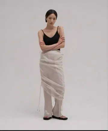 ENOF 시어 타이트 스커트