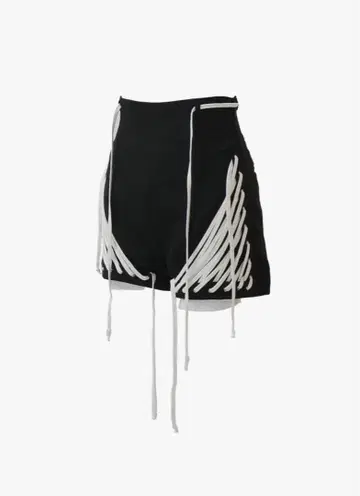 theredthread S lace up shorts black M