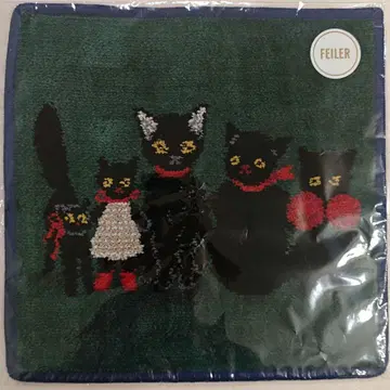 페이러 손수건 코스메틱 주방 Kurahashi 미사용 새상품 네이비