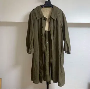 린넨 40수 프랑스 M35 모터사이클 코트