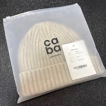 [ 새상품 ] Cash Baby Beanie Natural