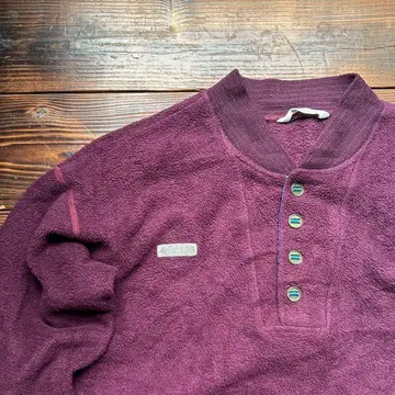 90s USA 컬럼비아 플리스 자켓 삼각형 택