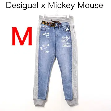H4117-120 데시구알 미키 디즈니 콜라보 조거 청바지