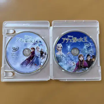 디즈니 겨울왕국 겨울왕국2 DVD 세트 2매