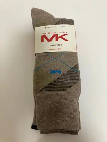 MICHAEL KORS 퍼포먼스 코튼 삭스 3세트