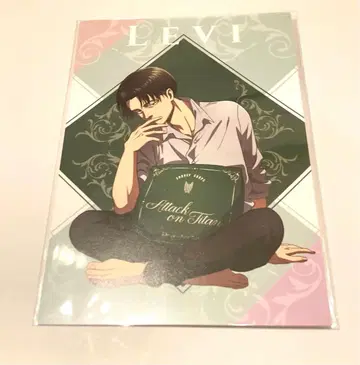 진격의 거인 리바이 애니메이트 페어 한정판 구매 혜택 엽서