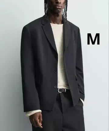 ZARA 자라 울 혼방 수트 블레이저 새상품, 미사용