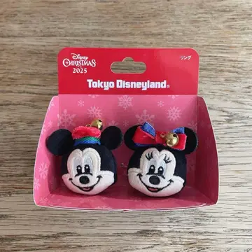 디즈니 크리스마스 반지 미키 미니