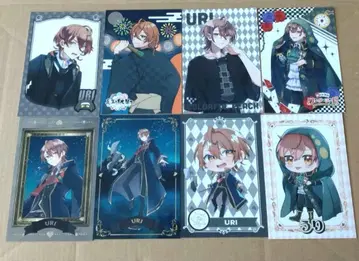 컬러풀 피치 우리 씨 트레이딩 카드 8장