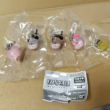 목장 이야기 메지루시 액세서리 5종 세트 소 양 병아리