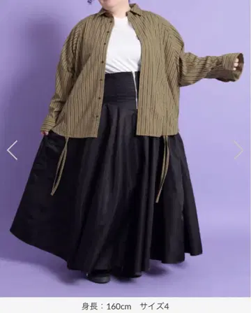 PUNYUS 코르셋 볼륨 스커트 사이즈 4