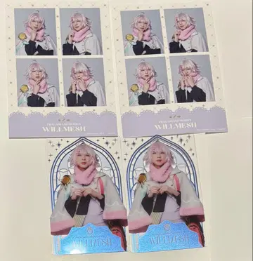 플라뮤 스티커 클리어 카드 윌메쉬