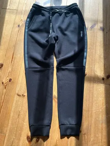 핑 골프 하이 퍼포먼스 조거 팬츠 남성용 블랙 L 사이즈