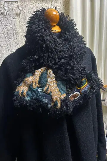 51201A 미나 페르호넨 핸드메이드  머플러 모샤 시리즈