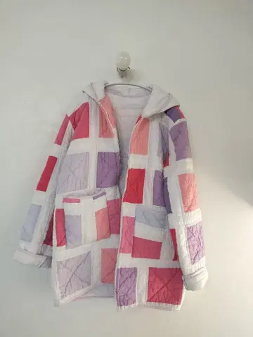 패치워크 자켓 패치워크 퀼트 패치워크 코트