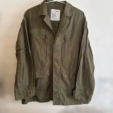 프레임 워크 밀리터리 자켓 올리브 그린