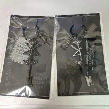 ChroNoiR 메모리얼 키링 메탈 플레이트 리본