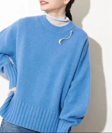 울 캐시미어 홀가먼트 풀오버