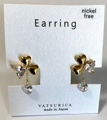 VATSURICA 클로버 귀찌 니켈 프리