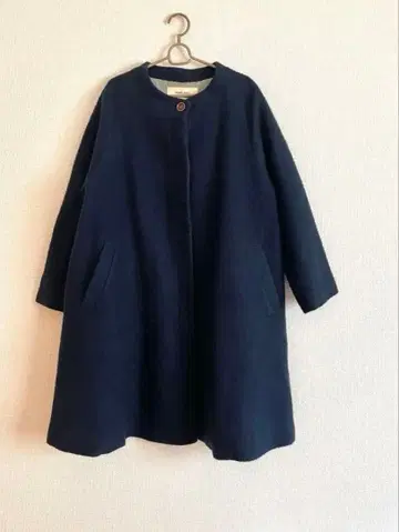 콩제페아두이트리스테스 롱 코트 네이비