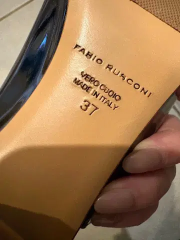 FABIO RUSCONI 하이힐 37