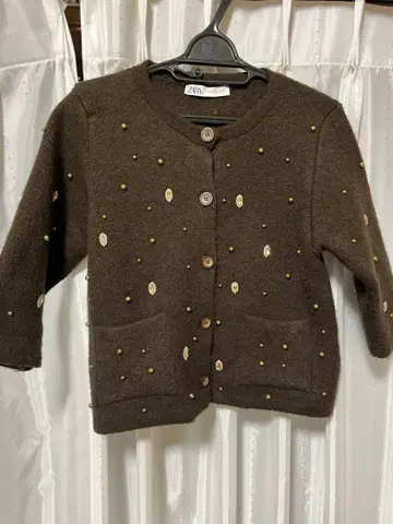 ZARA 비쥬 가디건