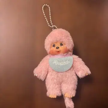 몽치치 핑크 라메 믹스 키링