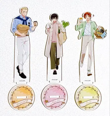 헤타리아 WEB 복권 아크릴 스탠드 일본 이탈리아 독일 묶음 판매