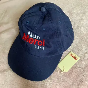Non Merci paris 네이비 캡