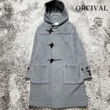 ORCIVAL 오르치발 Le Tinte 헤링본 더플 코트 1