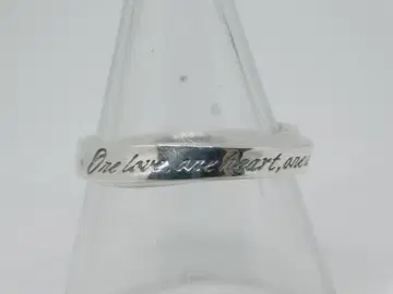 새상품 미사용 7호 닥터 몬로 웨이브 라인 메시지 반지 내로우