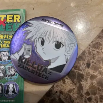 헌터헌터 컬렉션 캔뱃지 키루아