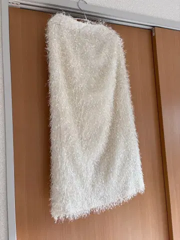 anuans 퍼 타이트 스커트 S 사이즈