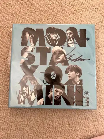 MONSTA X 02 MINI RUSH SECRET 사인 포함