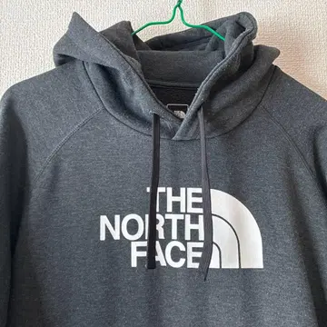 THE NORTH FACE 후드 부착 후드티 다크 그레이