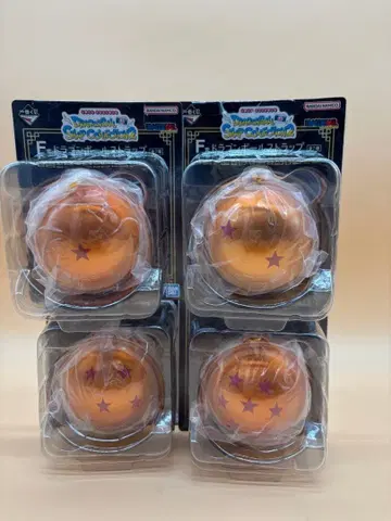 제일복권 드래곤볼 F상 4점 세트