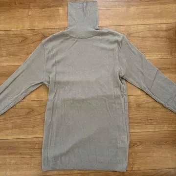 [ 미사용 ] evam eva 코튼 터틀넥 오터 그레이