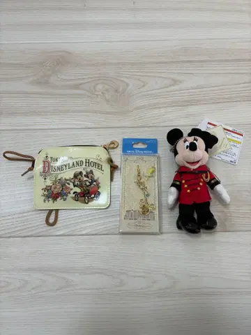 도쿄 디즈니랜드 호텔 굿즈 3종 세트